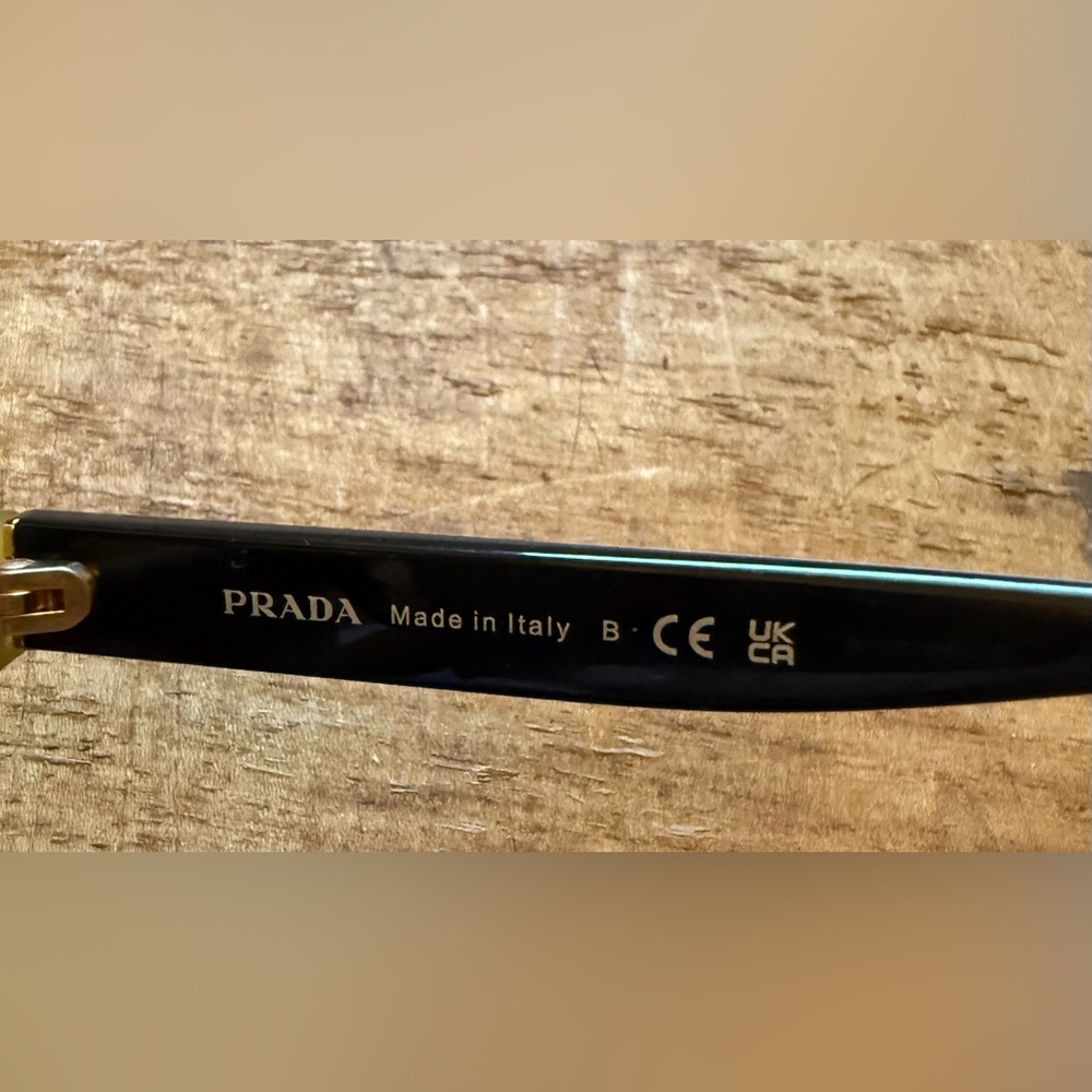 Prada Women’s Black & Tortoise Shell Glasses - Picture 6 of 13
